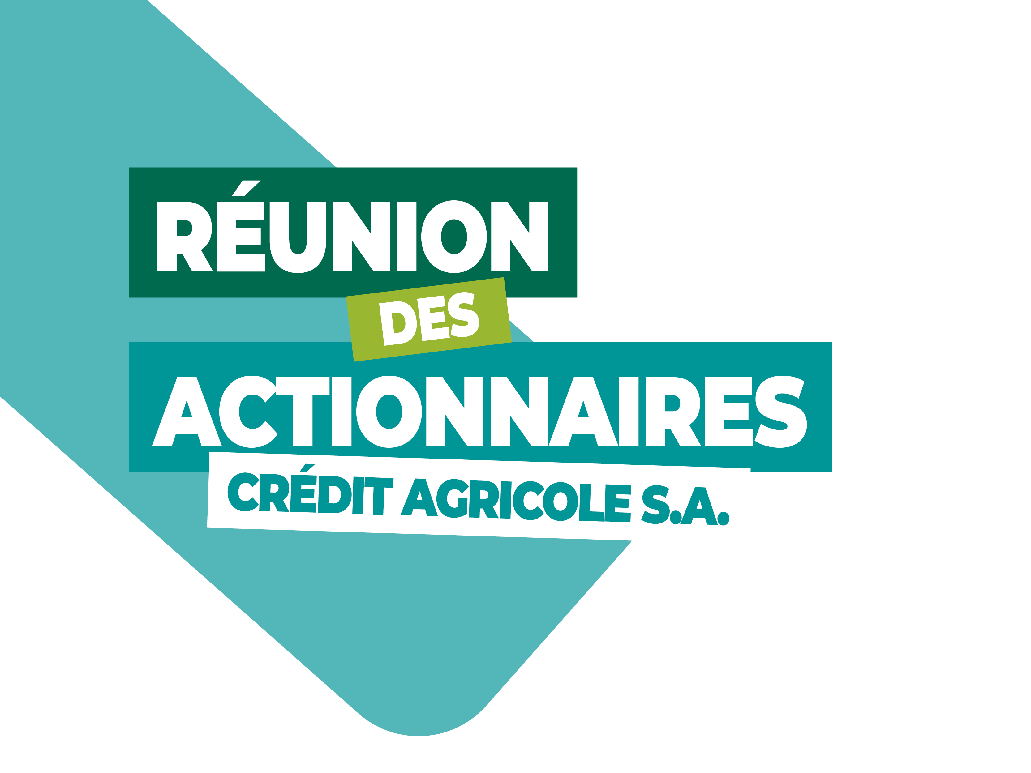 Réunion des actionnaires Crédit Agricole S.A.